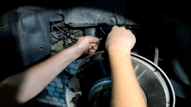 Замена пневмобаллона BMW E61 китайская реплика