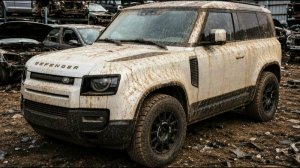 Химчистка затопленного Land Rover Defender. Стал как новенький из салона