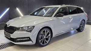Skoda Superb SportLine 2022! 1.5 TSi 150 hp DSG7! Steel Grau! Matrix Led, адаптивная подвеска DCC.