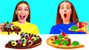 Укрась Пиццу Челлендж # Смешные Челленджи с Едой от 4Teen Challenge