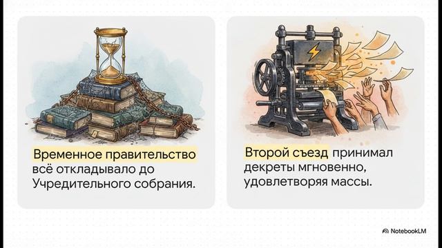 Первые Декреты новой власти 1917 года
