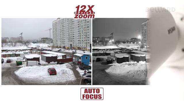 BEWARD BP3215RZX： 5 Мп IP-камера с монтажной коробкой, уличное исполнение, от -55 до +60°C, IP67