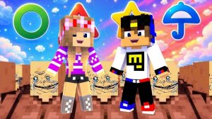 МОЙ ДРОН снял ИГРА В КАЛЬМАРА в МАЙНКРАФТ НУБ И ПРО ЭВОЛЮЦИЯ ВИДЕО MINECRAFT Евгенбро