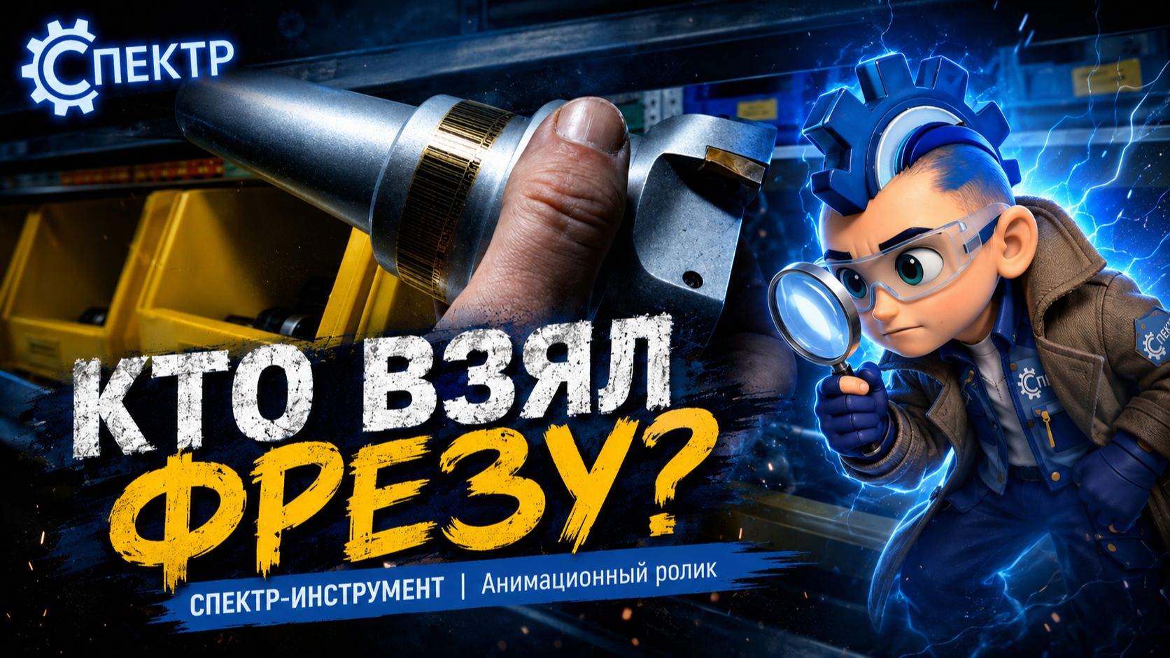 СПЕКТР-ИНСТРУМЕНТ | «Кто взял фрезу?» | Анимационный ролик