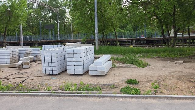Работы по расширению Поморской улицы и Проектируемого проезда №2257 в районе Отрадное (май 2026)