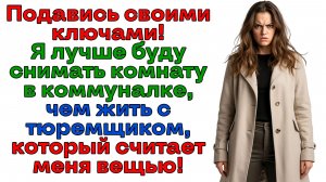 Я твоя жена, а не квартирантка, которую можно выселить за неуплату!|Истории из жизни|Женские истории