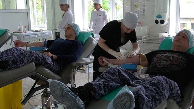 Кубанские росгвардейцы пополнили региональный банк крови