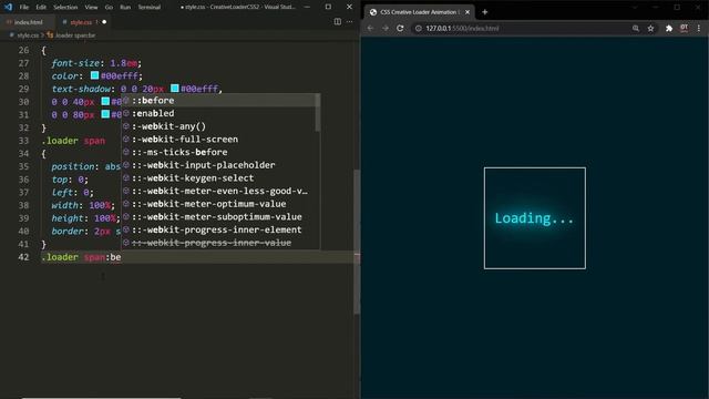 Креативная загрузка анимационных эффектов в CSS 2 ｜ Руководство по анимации в CSS