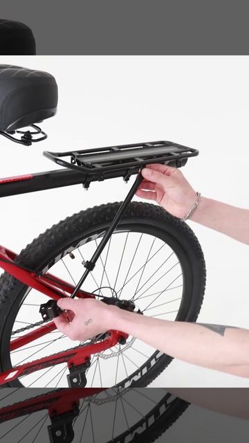 SpeenPro Багажник для велосипеда Bagajnik_velo_black