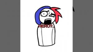 born a hero?))