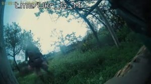 Позиции ВСУ под обстрелом, кадры со стороны противника.