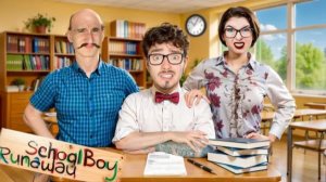 Эдисон СБЕГАЮ ИЗ ШКОЛЫ ЗЛЫХ РОДИТЕЛЕЙ В SCHOOLBOY RUNAWAY В МАЙНКРАФТ!