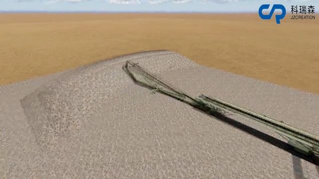 JZCreation - технология формирования штабеля кучного выщелачивания
