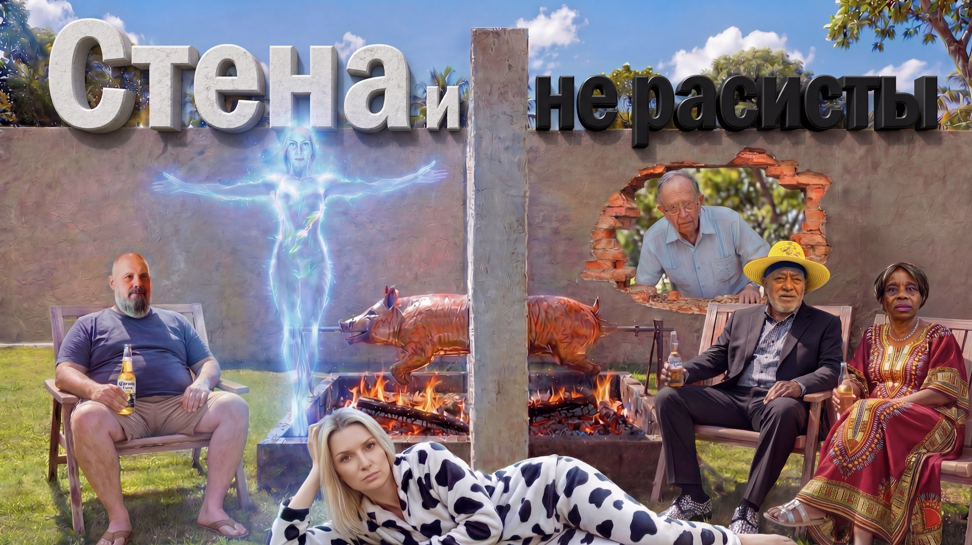 Соседи: Стена и Не расисты смотреть онлайн
