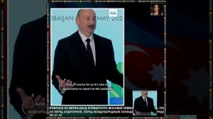 İ. ƏLİYEV “EURONEWS” TELEVİZİYASINA MÜSAHİBƏ VERİB. / И. АЛИЕВ ДАЛ ИНТЕРВЬЮ ТЕЛЕКАНАЛУ «ЕВРОНЬЮС»