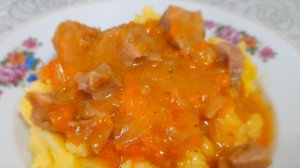 Гуляш из свинины