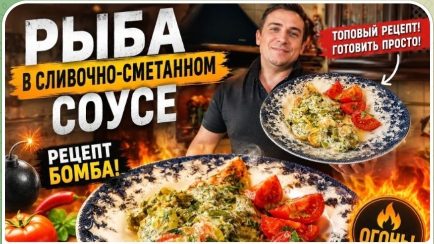 САМВЕЛ АДАМЯН, "ПРОСТО ВКУСНО", СУПЕР РЕЦЕПТ, ВКУСНО, БЫСТРО, РЫБА С ОВОЩАМИ В СЛИВОЧНОМ СОУСЕ.. смотреть онлайн