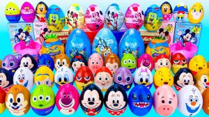 ПАСХАЛЬНЫЕ ЯЙЦА 🥚 ОТКРЫВАЕМ КИНДЕР-СЮРПРИЗЫ И ПАСХАЛЬНЫЕ ЯЙЦА 4