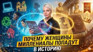 Почему женщины миллениалы попадут в историю