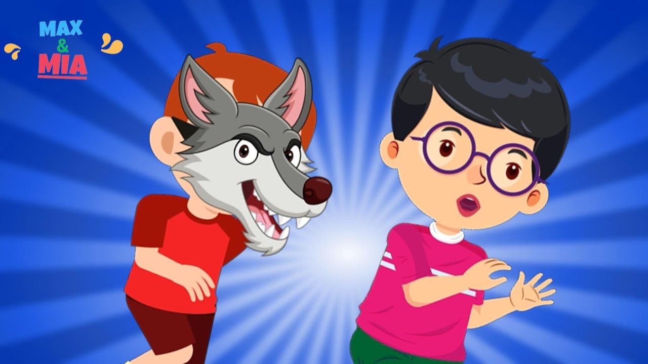 🐺 Большой Серый Волк, Уходи! Веселая Детская Песня от Max и Mia 🎵