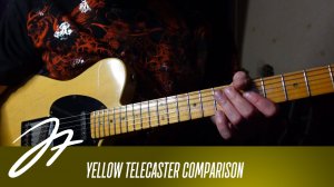 Yellow Telecaster Comparison