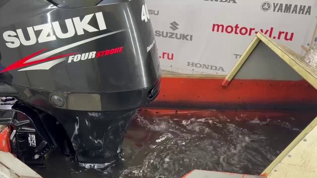 Запуск двигателя Suzuki DF40 EFI