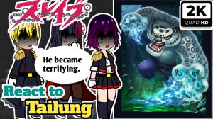 Mato seihei no slave react to yuuki as Tailung (Kungfu Panda)  Faceless React