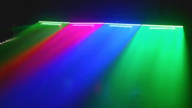Yellow River YR-LB0304T Заливной светодиодный светильник типа BAR высокой мощности 40x3Вт RGB (3в1)