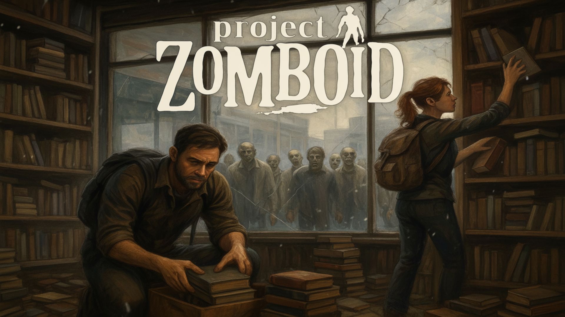 Project Zomboid    Рейд в книжный магазин со смертельным исходом    Серия 7   61025