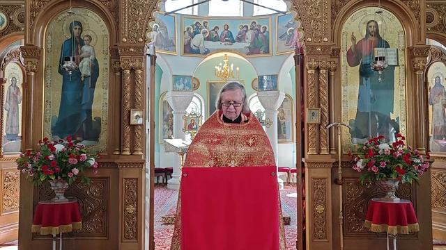 Проповедь на отдание праздника Пасхи. 20.05.2026