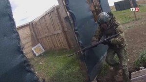 «Ночной охотник» Ми-28НМ ракетами поразил замаскированный опорник ВСУ