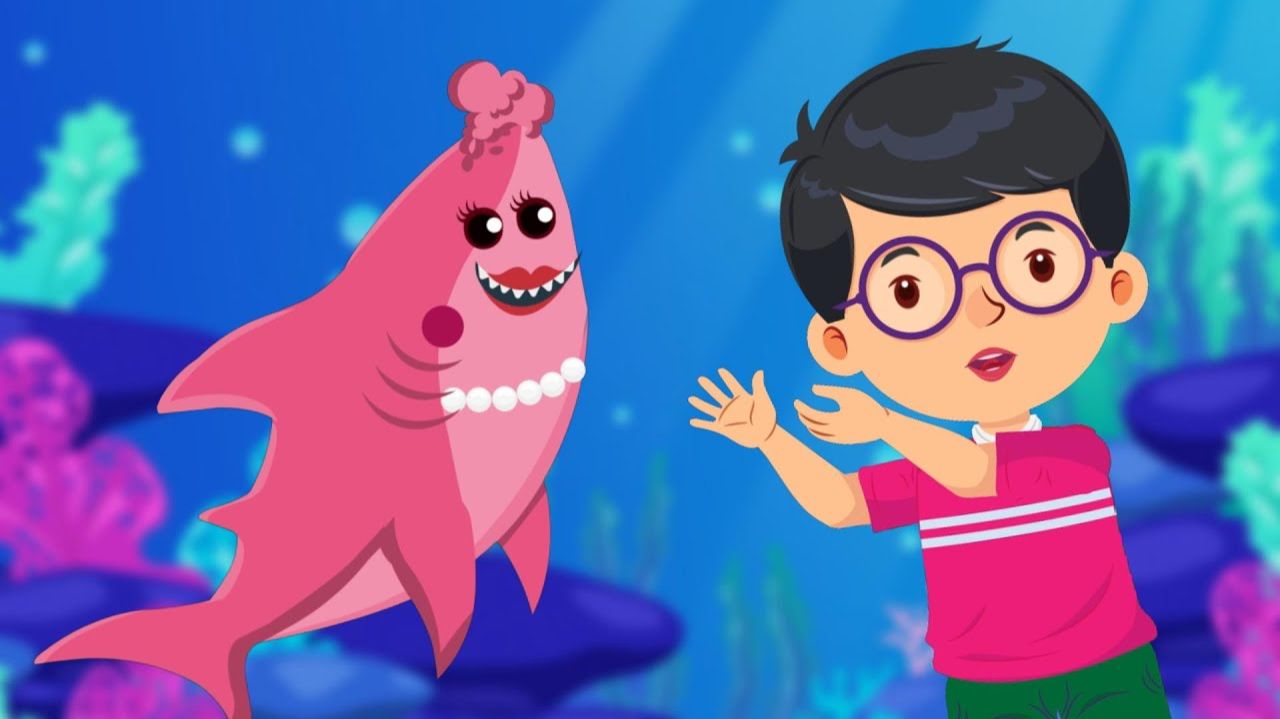 Акуленок (Моя Семья) - Развивающие и обучающие мультики - Baby Shark # Max And Mia