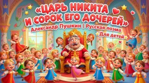 «Царь Никита и сорок его дочерей» — Александр Пушкин | Русская поэма | Слушать онлайн