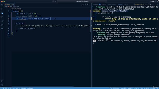27. Underscore with Variables смотреть онлайн
