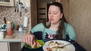 Завтрак Пушка! Бомба! Мукбанг! Давайте есть! Вкусно! Смачно!