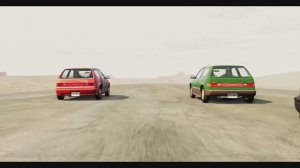 BeamNG Drive - бешенные гонки!