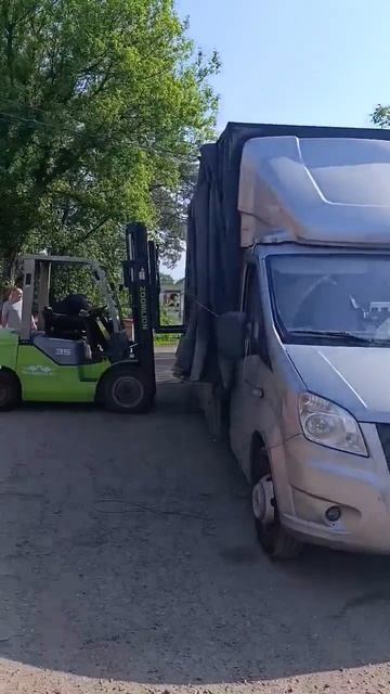 Отгрузка пневмонагнетателя Пмиск5 на Архангельск. Рабочие моменты
