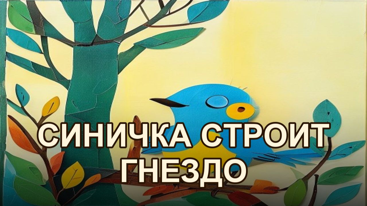 Синичка и новое гнездо