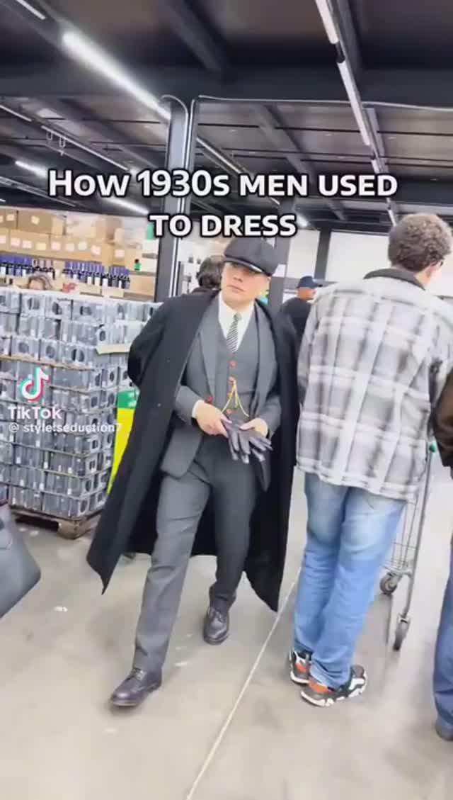 Мужская мода из 30х годов