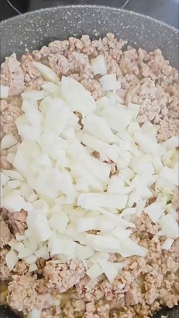 #рецепт #вкуснопростоибюджетно #еда #тожевкусно #фарш #ужиннасковороде