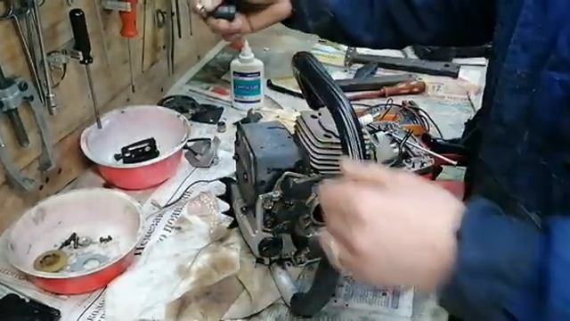 Ремонт китайской пилы цыганочка