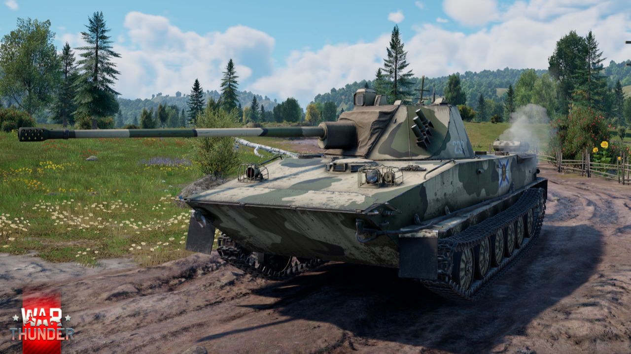 ПТ-76-57. Хулиганим потихоньку. War Thunder.