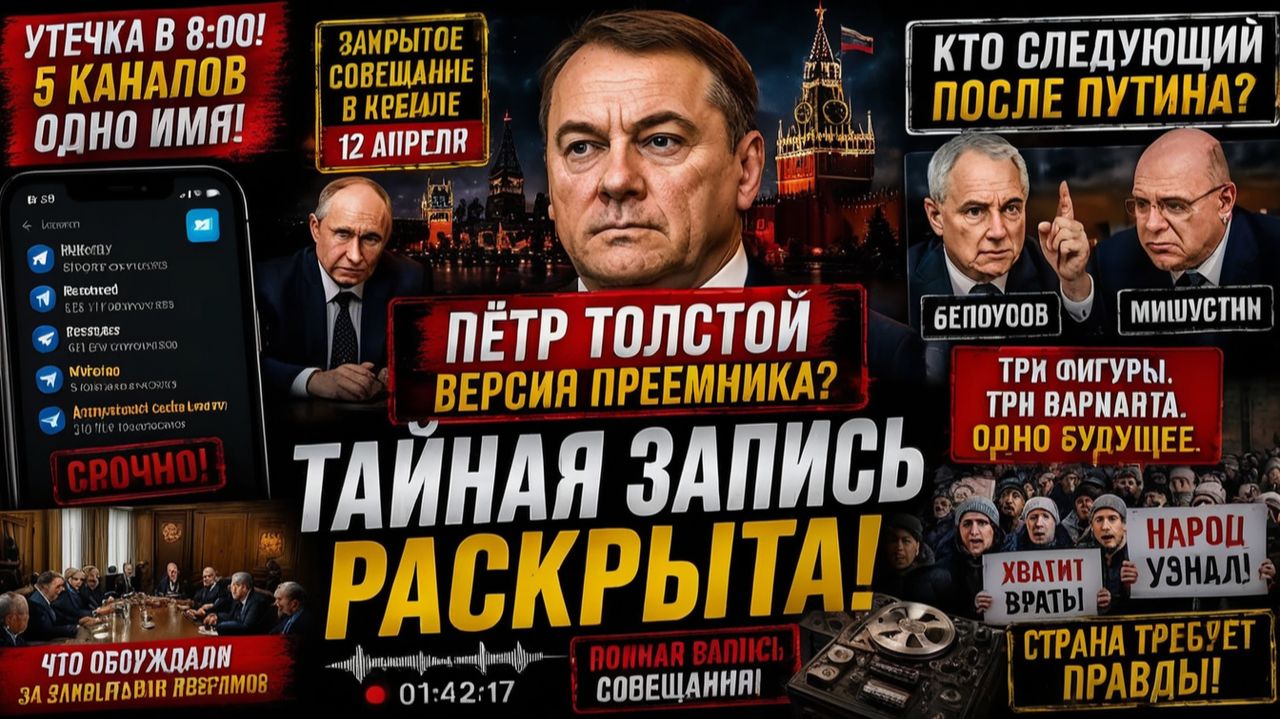 БЕЛОУСОВ, МИШУСТИН, ТОЛСТОЙ — КТО ИЗ ТРЁХ И ПОЧЕМУ ИМЕННО СЕЙЧАС