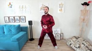 Ежедневная китайская утренняя зарядка.