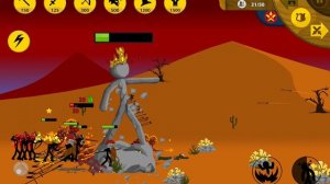 Stick War Legacy, миссия 449 ( insane, без баффов, без скинов)