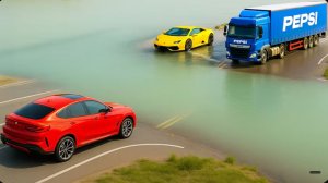 Автомобили против глубокой воды: Безумный челлендж #11 ▶️ BeamNG Drive
