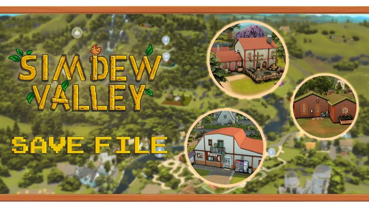 STARDEW VALLEY в THE SIMS 4 | Сохранение SIMDEW VALLEY 1.0