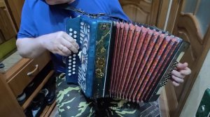 Заброшенная ! Гармонь Заказная Шуйская после реставрации и настройки Тесто драйв пример звучания