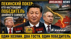 КАК КИТАЙ ОБЫГРАЛ ТРАМПА И ПУТИНА В ОДНУ НЕДЕЛЮ!