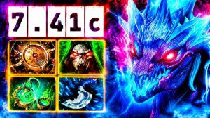 КАК АБУЗЯТ ВИВЕРНУ В ПАТЧЕ 7.41c | Winter Wyvern Dota 2